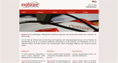 Desktop Screenshot of explorare.de